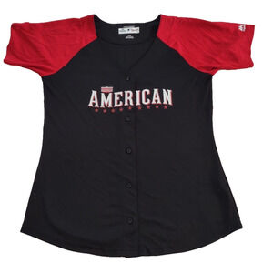 American League All Star Game Cool Base Jersey ASG 2015 MLB Baseball Sz L Top